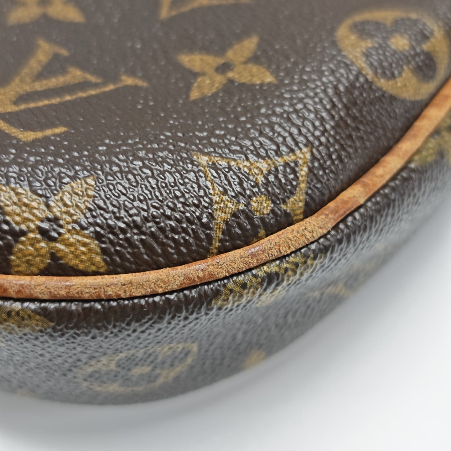 ODEON Monogram Coated Canvas Brown