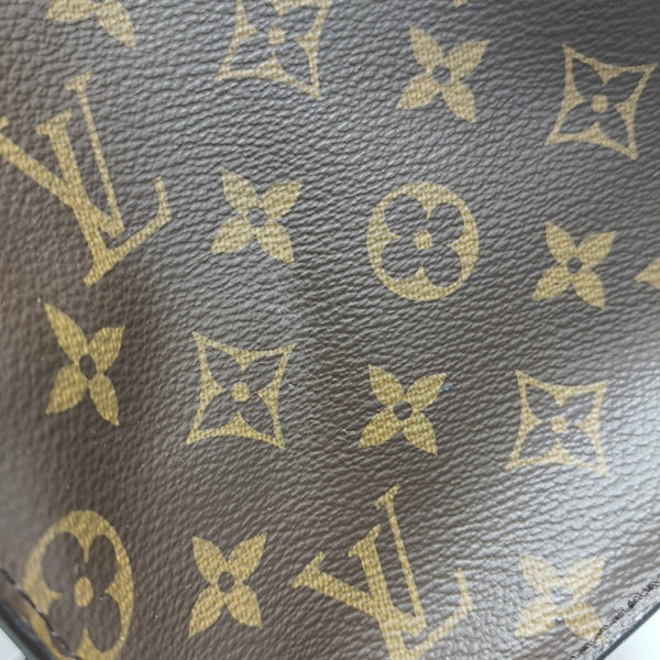 ONTHEGO GM Monogram Coated Canvas Brown