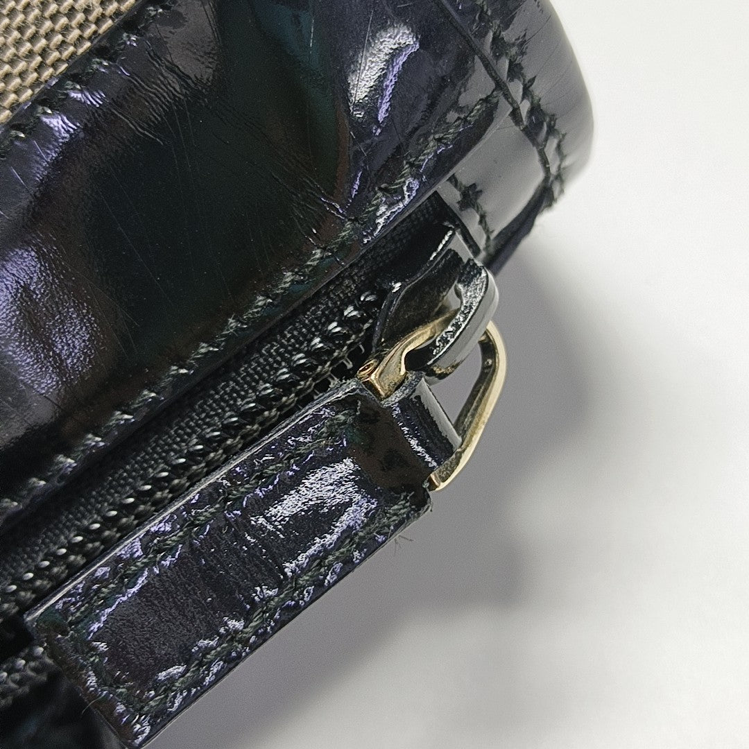 Canvas Top Handle Bag Brown
