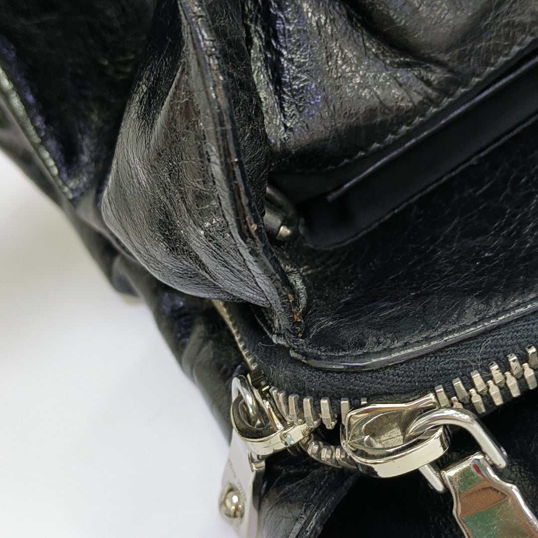 Calfskin Tote Bag Black