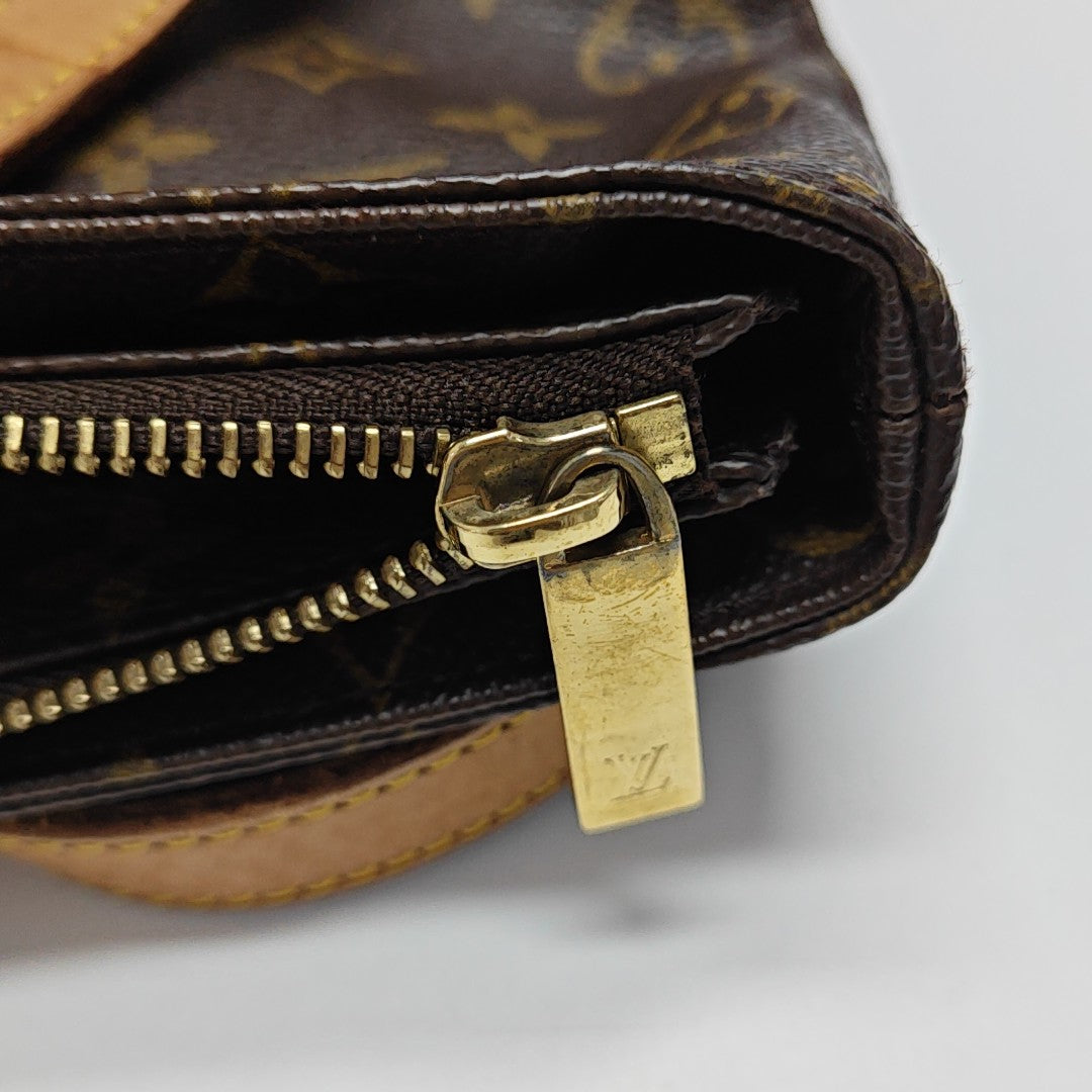 PIANO PM Monogram Coated Canvas Brown
