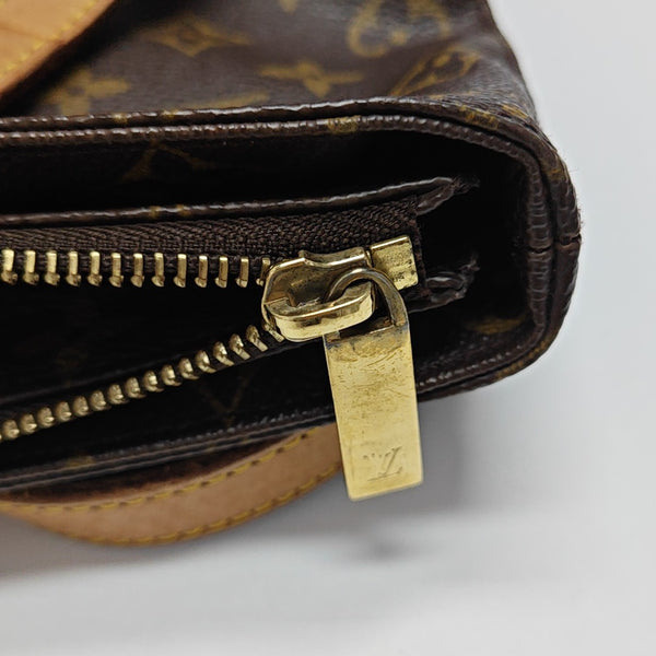 PIANO PM Monogram Coated Canvas Brown