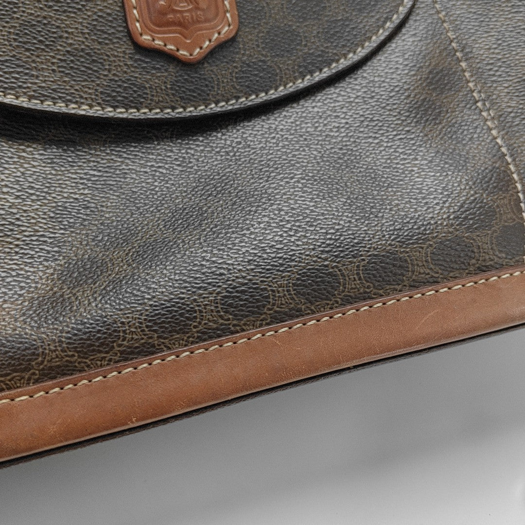 MACADAM Coated Canvas Brown