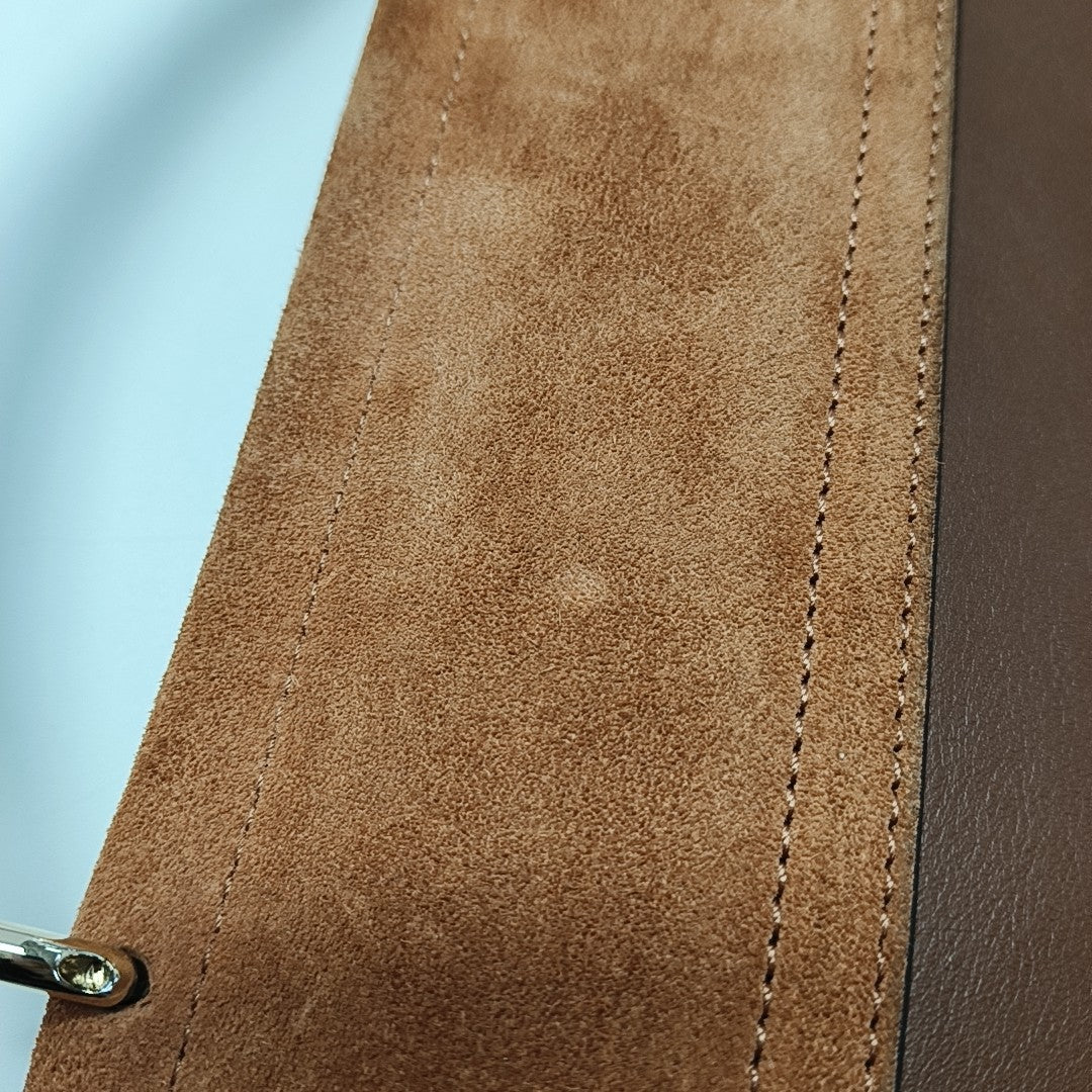 Faye Small Calfskin Brown