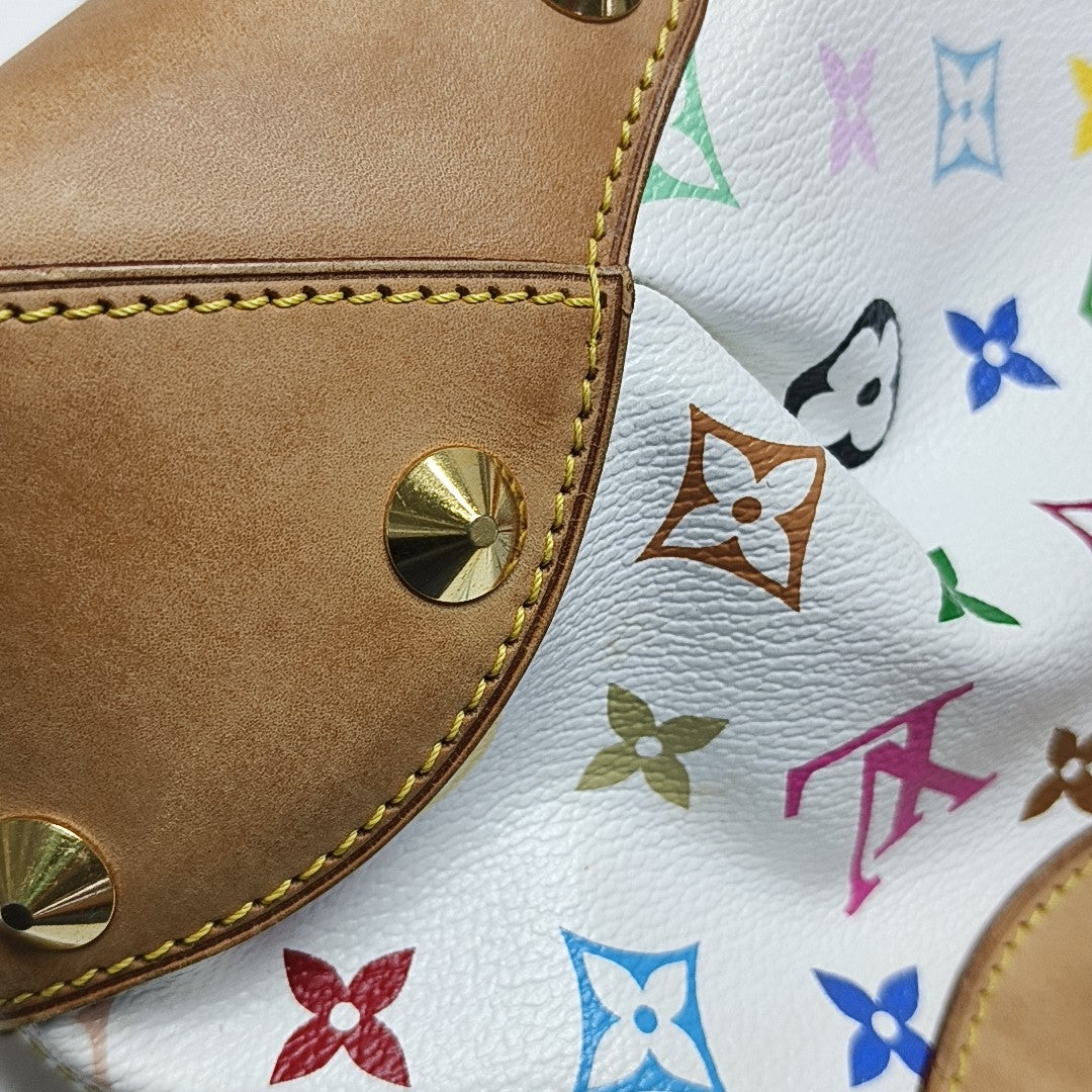 LV × TM JUDY MM Monogram Coated Canvas White