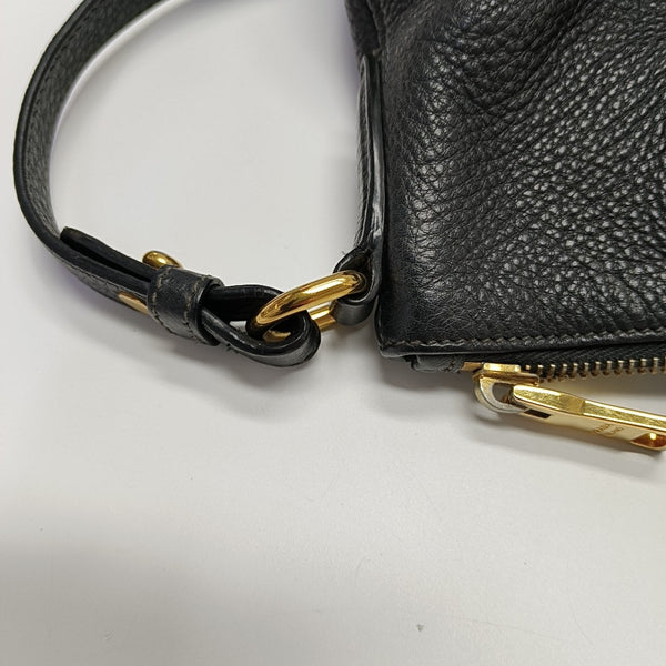 Calfskin Tote Bag Large Black