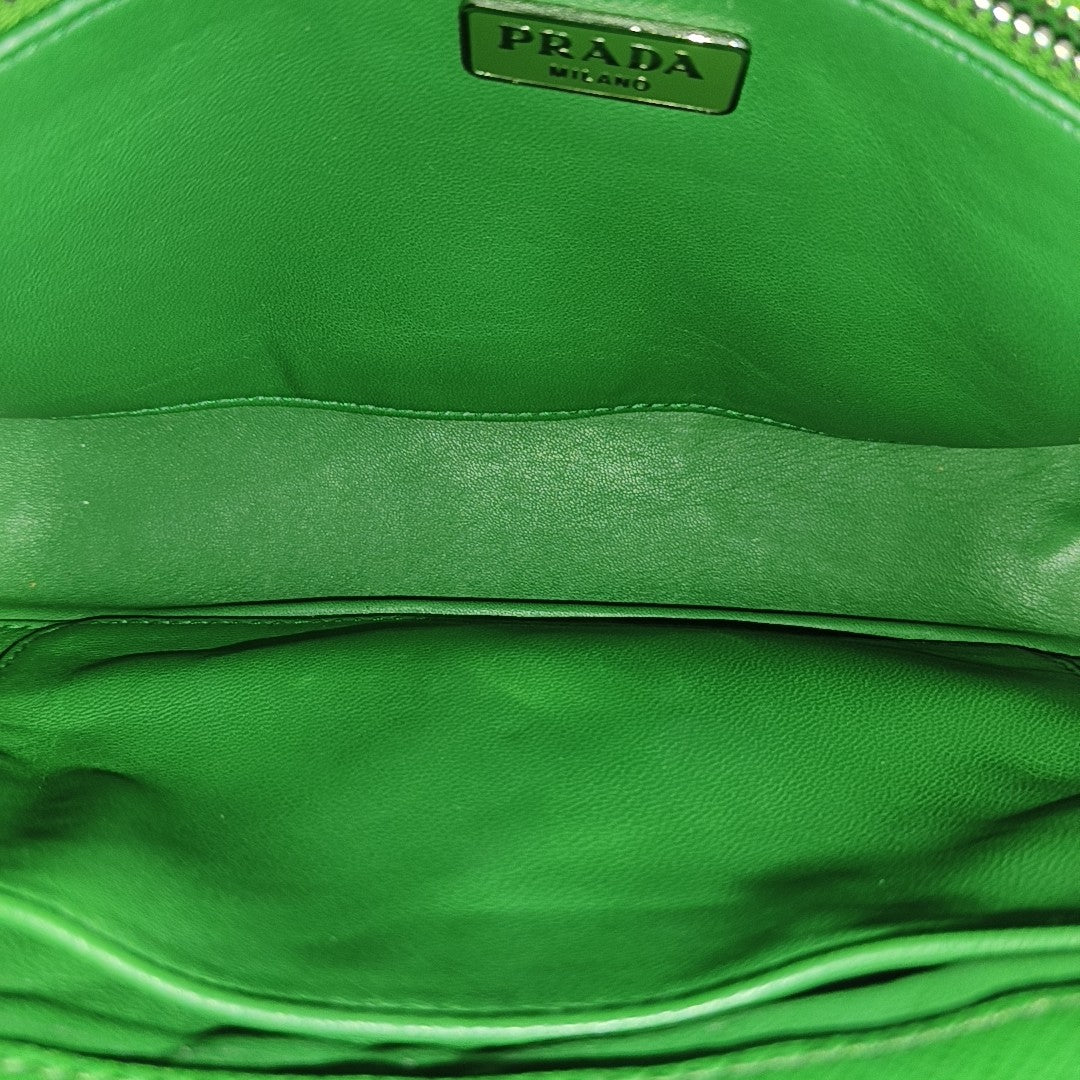 Sound Bag Saffiano Calfskin Green