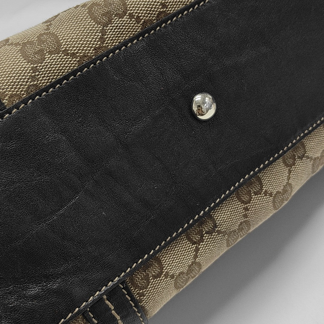 Hysteria Monogram Coated Canvas Brown