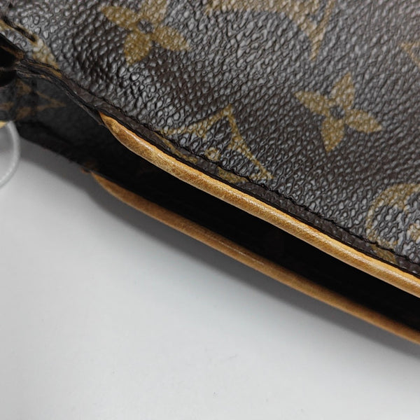 EVA Monogram Coated Canvas Brown