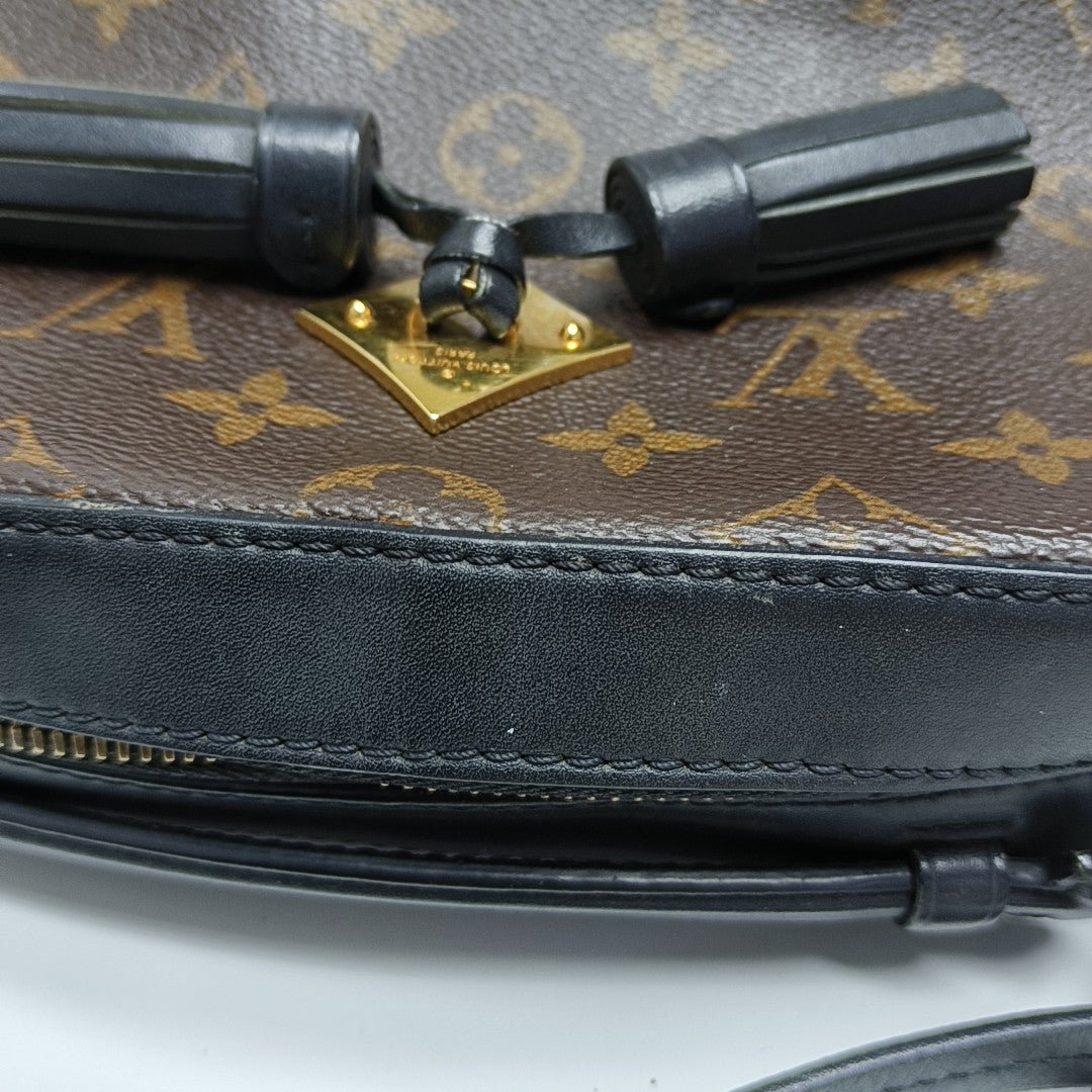 SAINTONGE Monogram Coated Canvas Brown