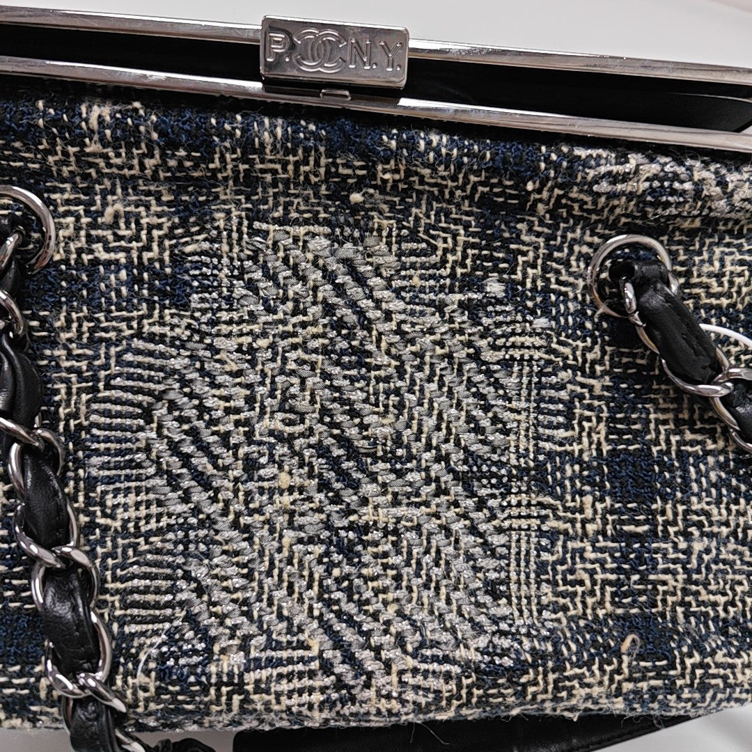 Fabric Top Handle Bag Multicolor