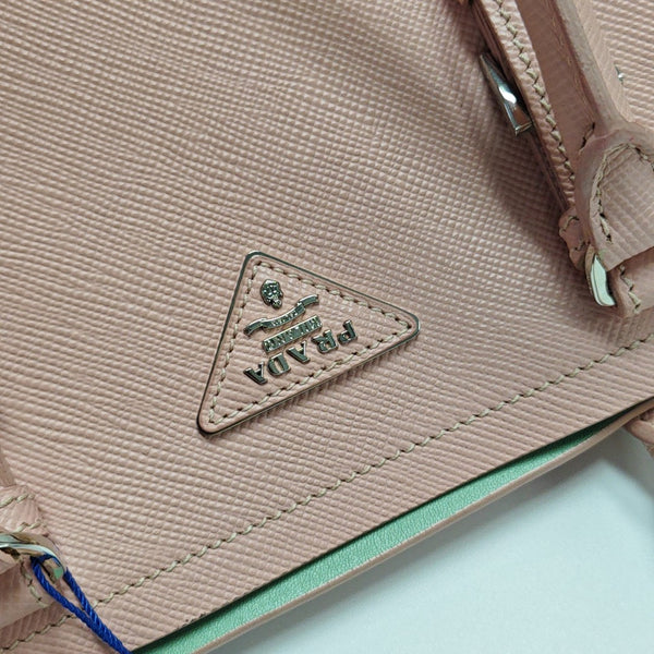 Saffiano Calfskin Tote Bag Pink