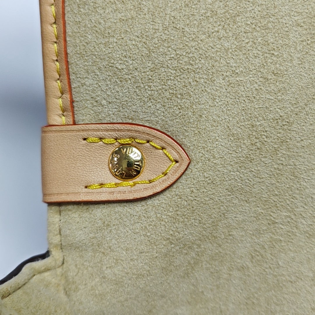 SAUMUR BB Monogram Coated Canvas Brown
