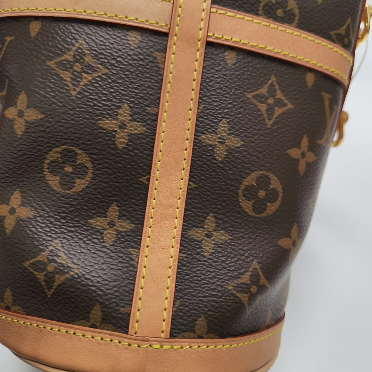 DUFFLE Monogram Coated Canvas Brown