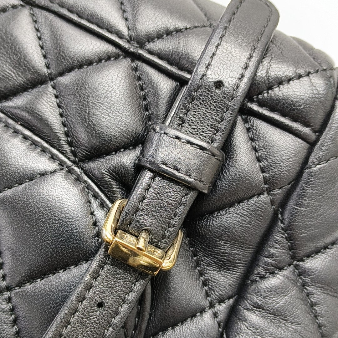 URBAN SPIRIT Small Quilted Lambskin Black