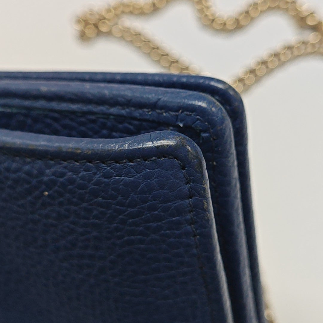 Soho Small Calfskin Blue