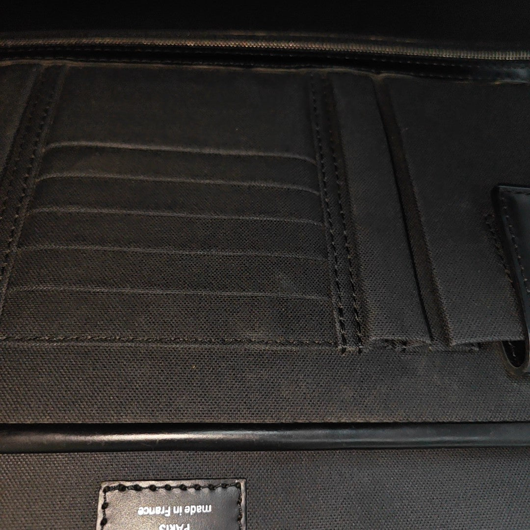 STEEVE Damier Graphite Coated Canvas Gray