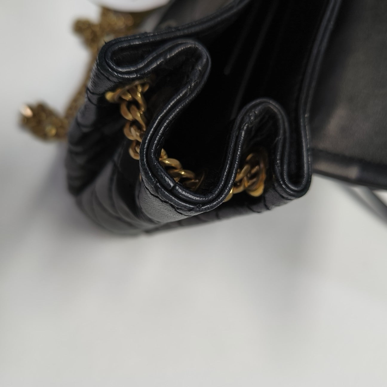 NOLITA Mini Quilted Lambskin Black