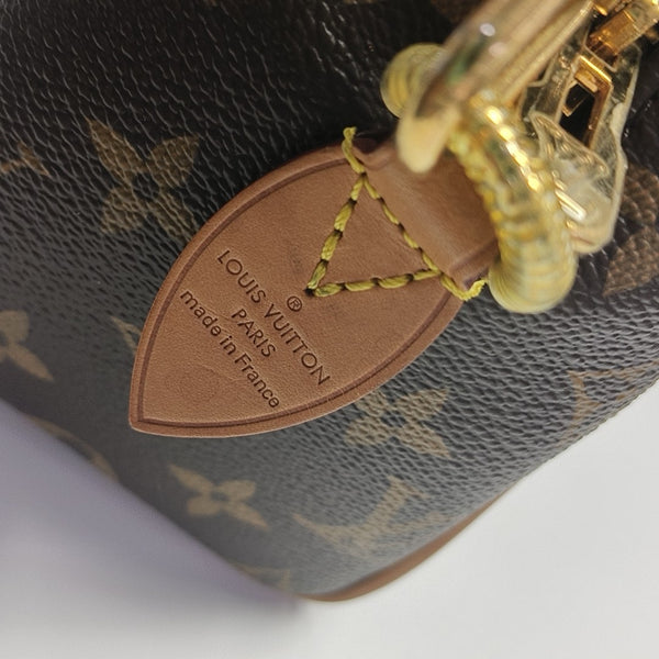 SPEEDY 20 Monogram Coated Canvas Brown