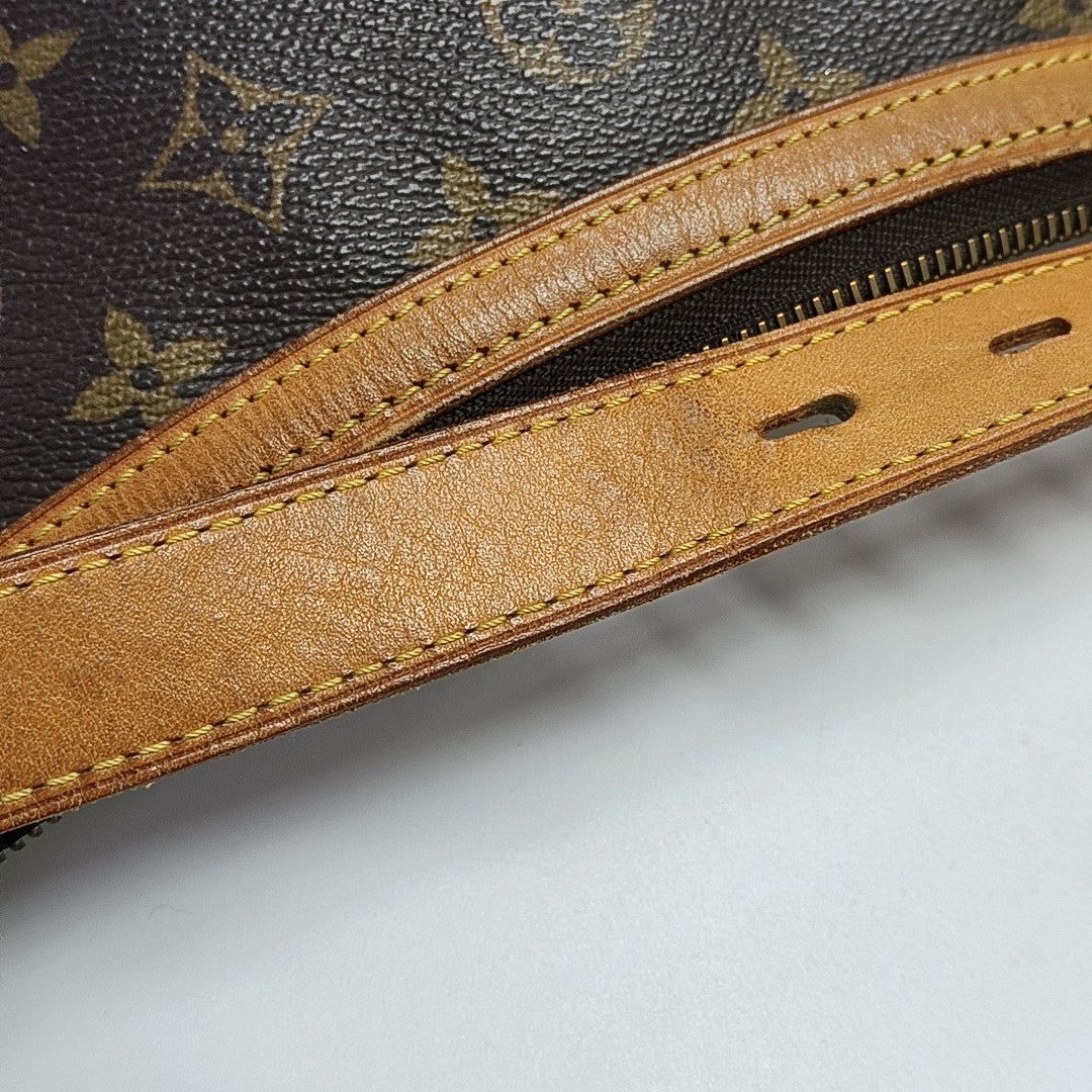 TULUM GM Monogram Coated Canvas Brown