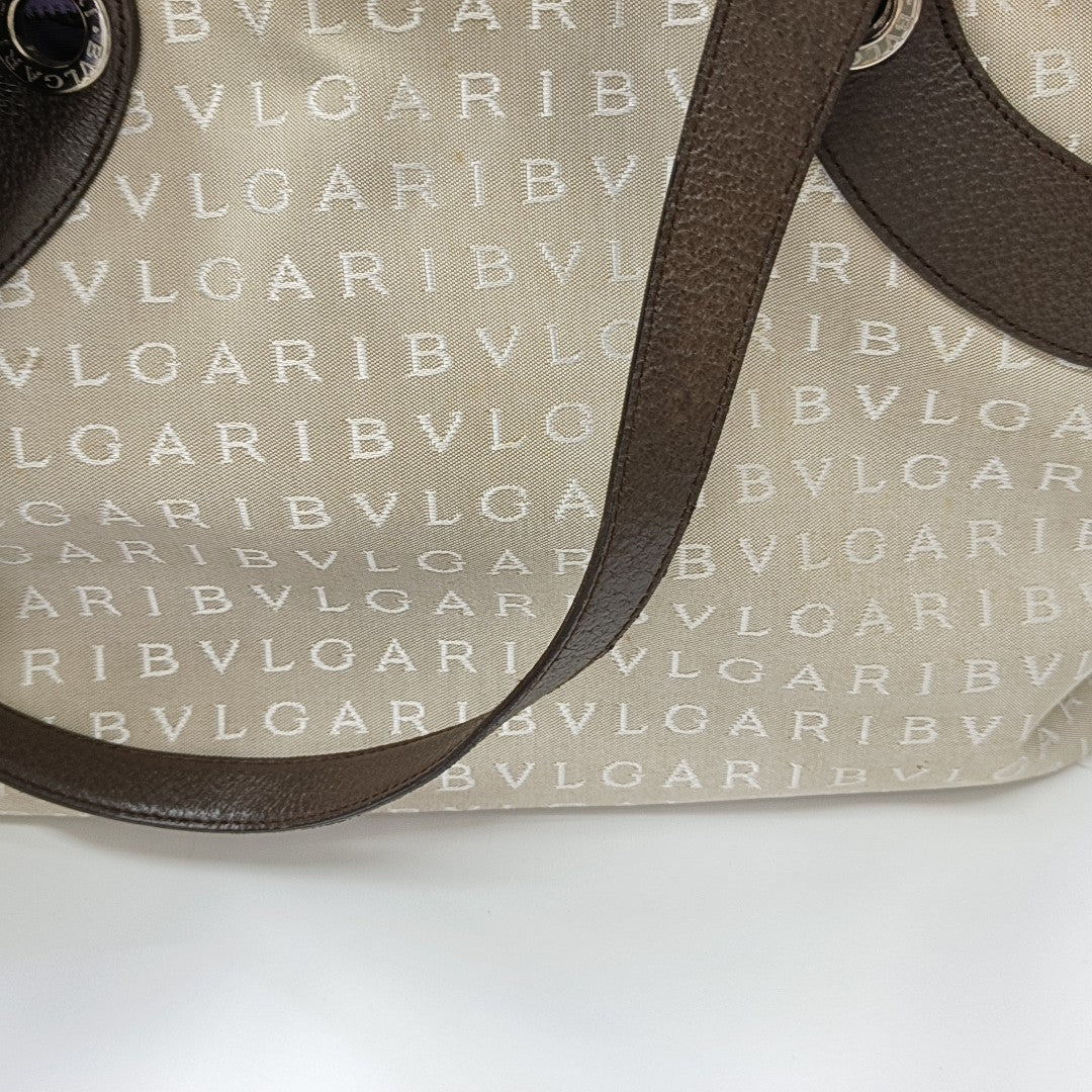 LA MANIE DES LOGOS Canvas Beige