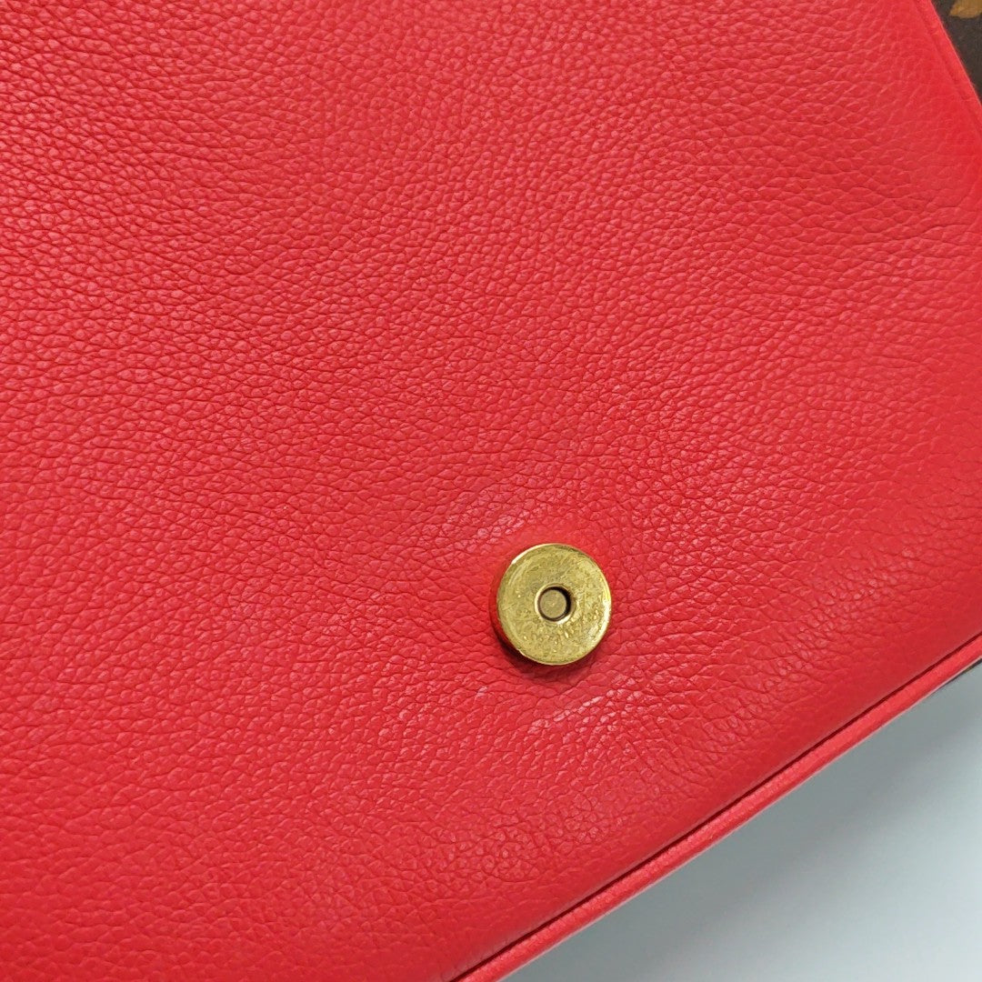 MARIGNAN Monogram Coated Canvas Brown