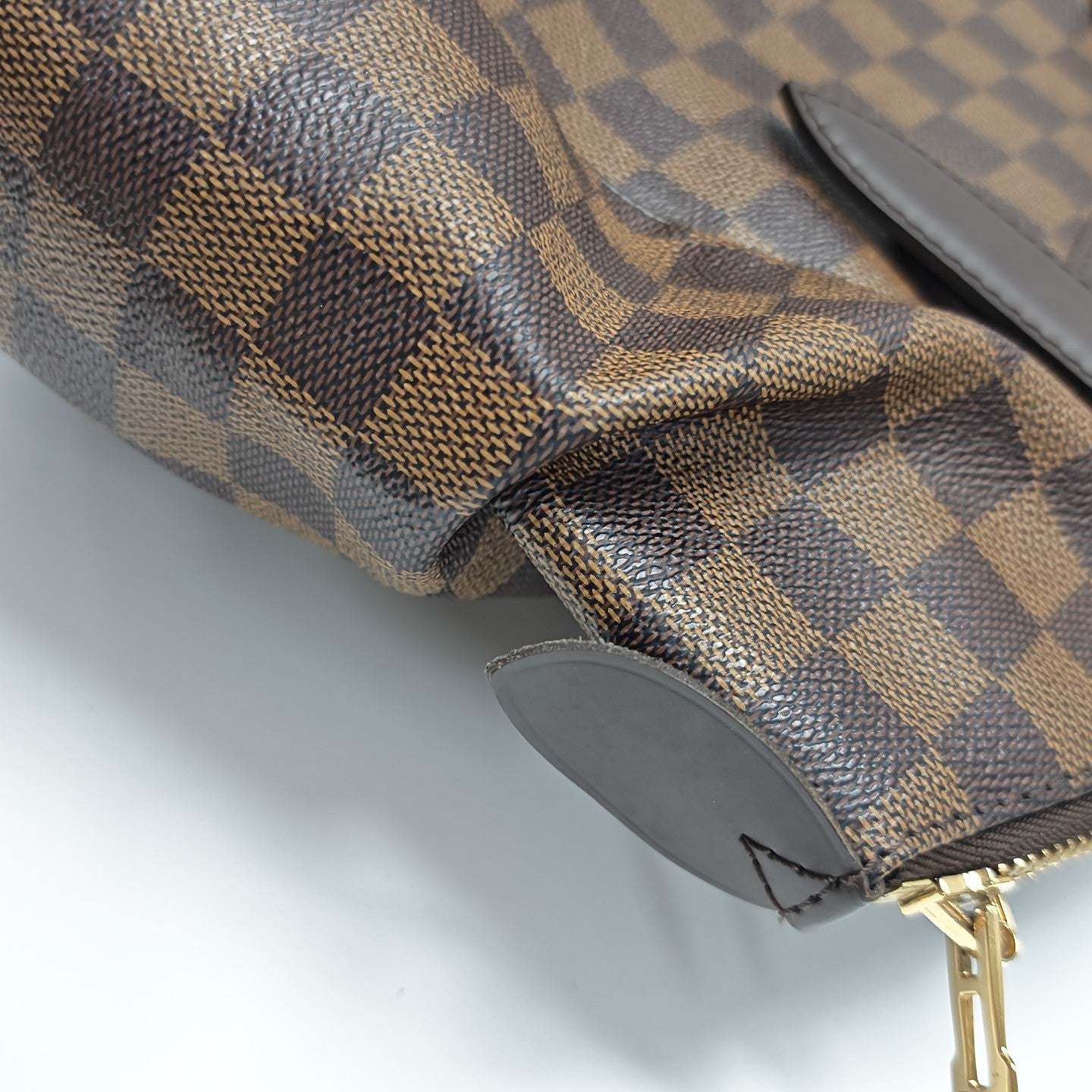 VERONA MM Damier Ebene Coated Canvas Brown