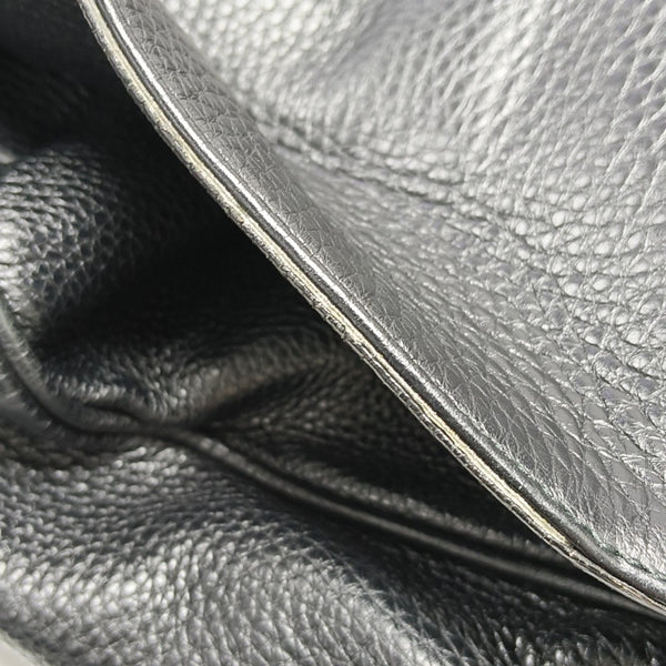 Calfskin Shoulder Bag Black