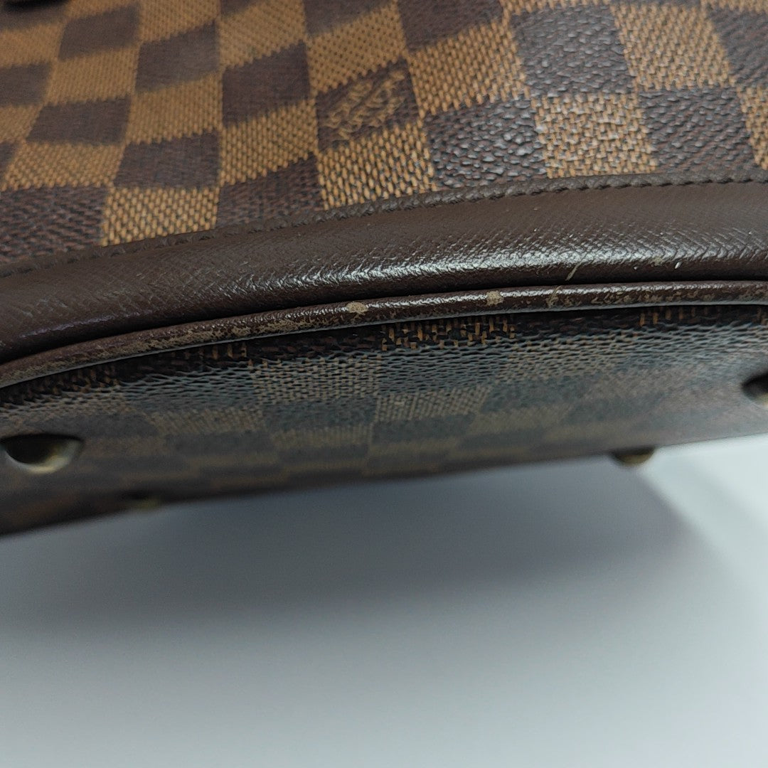 BUCKET PM Damier Ebene Coated Canvas Brown