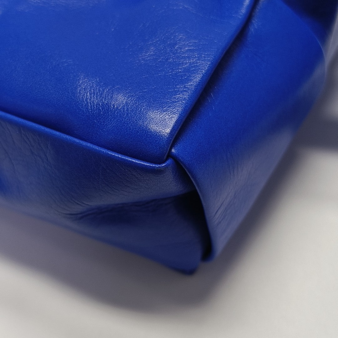 Cassette Small Calfskin Blue
