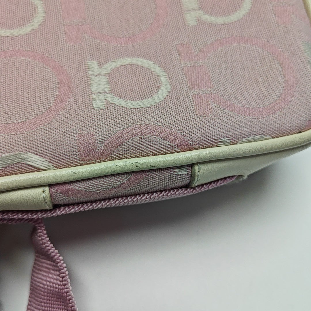 Canvas Shoulder Bag Pink