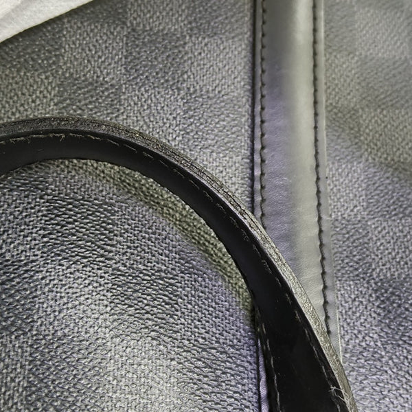 TADAO PM Damier Graphite Coated Canvas Gray