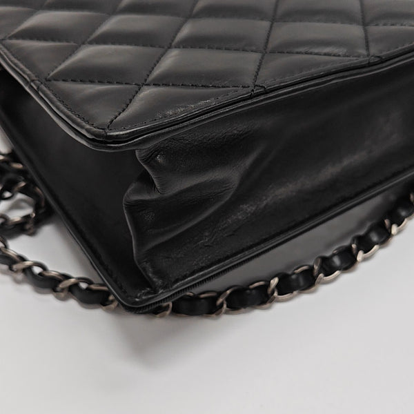 BALLERINE Medium Quilted Calfskin Black