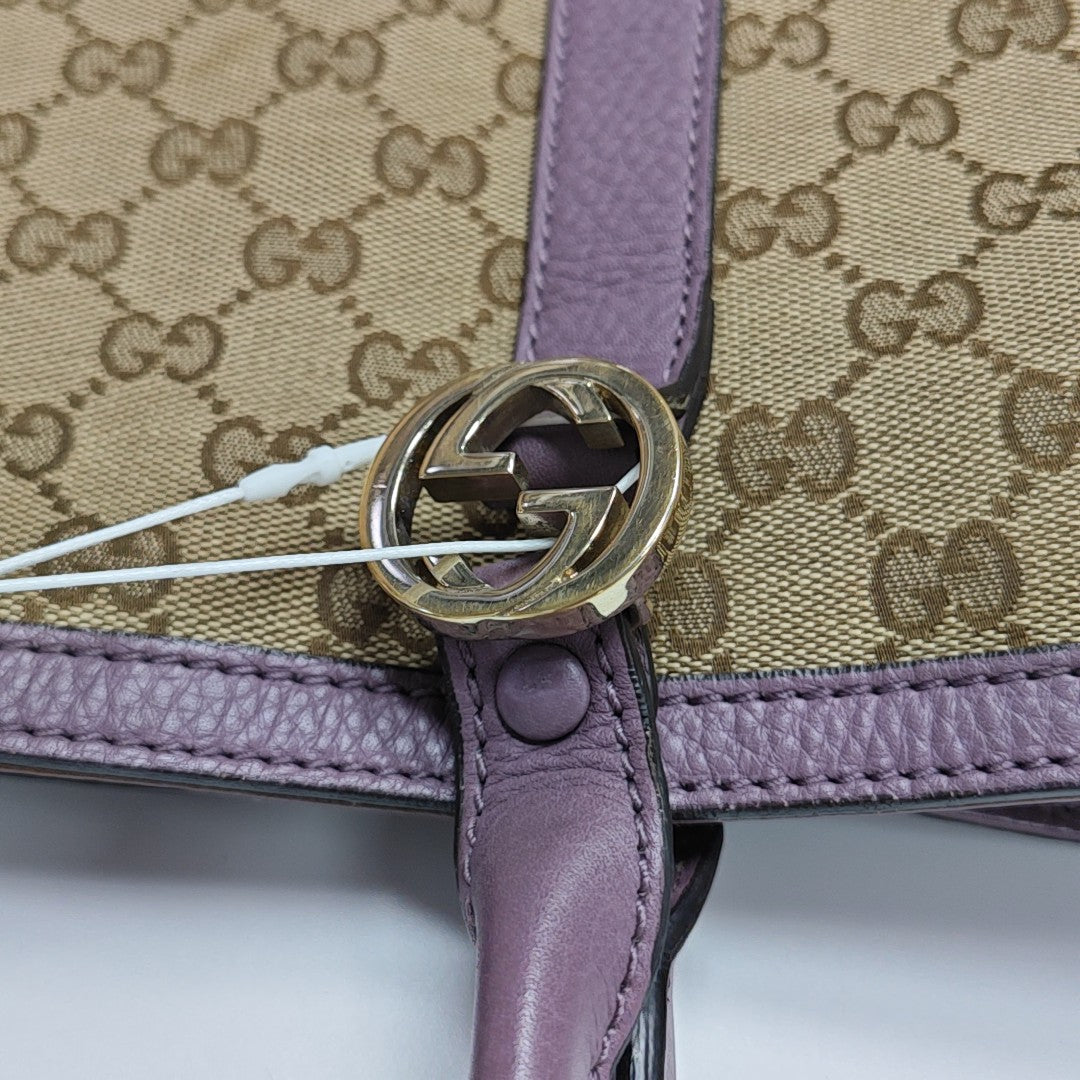 Miss GG Monogram Canvas Brown