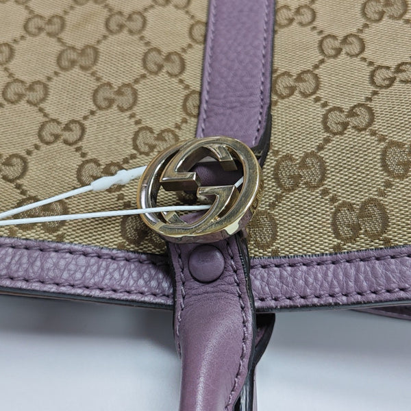 Miss GG Monogram Canvas Brown