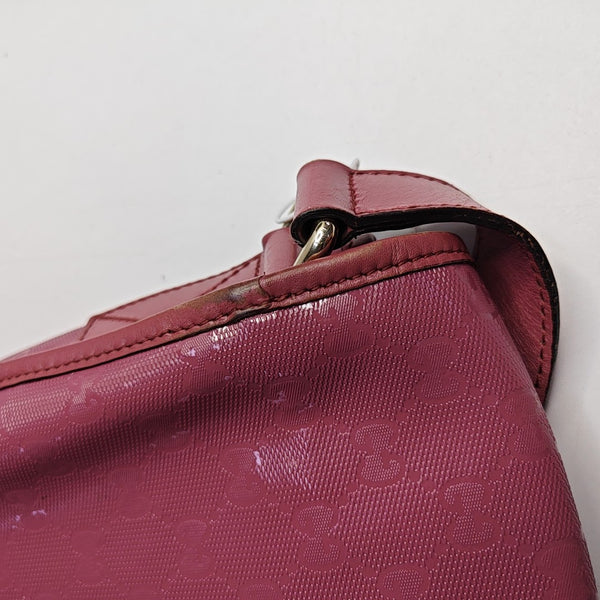 Monogram Coated Canvas Red