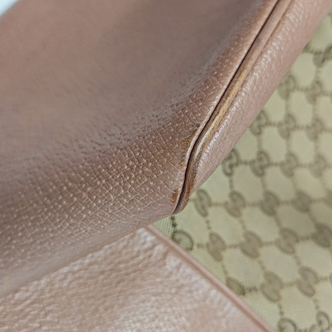 Bree Monogram Canvas Brown