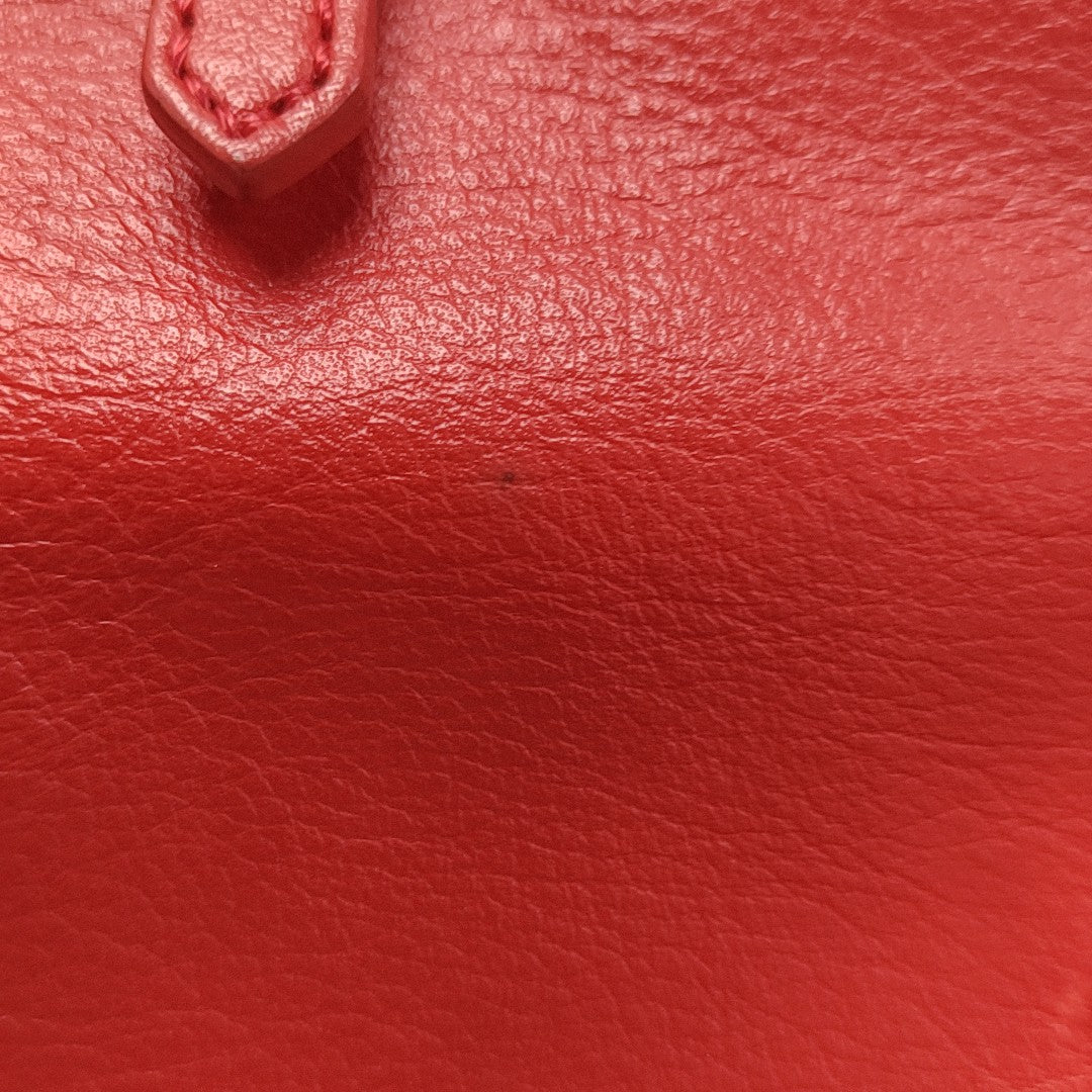 Papier Calfskin Red