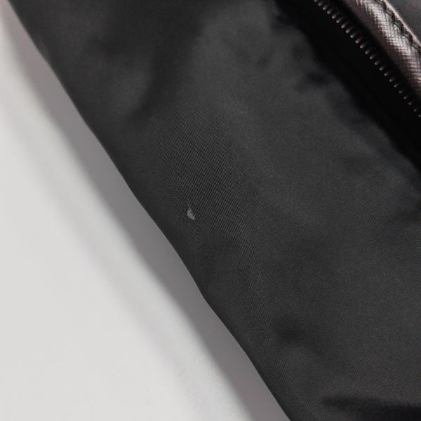 Nylon Shoulder Bag Black