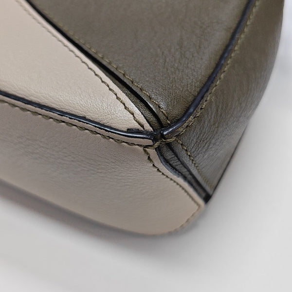 Puzzle Mini Calfskin Multicolor