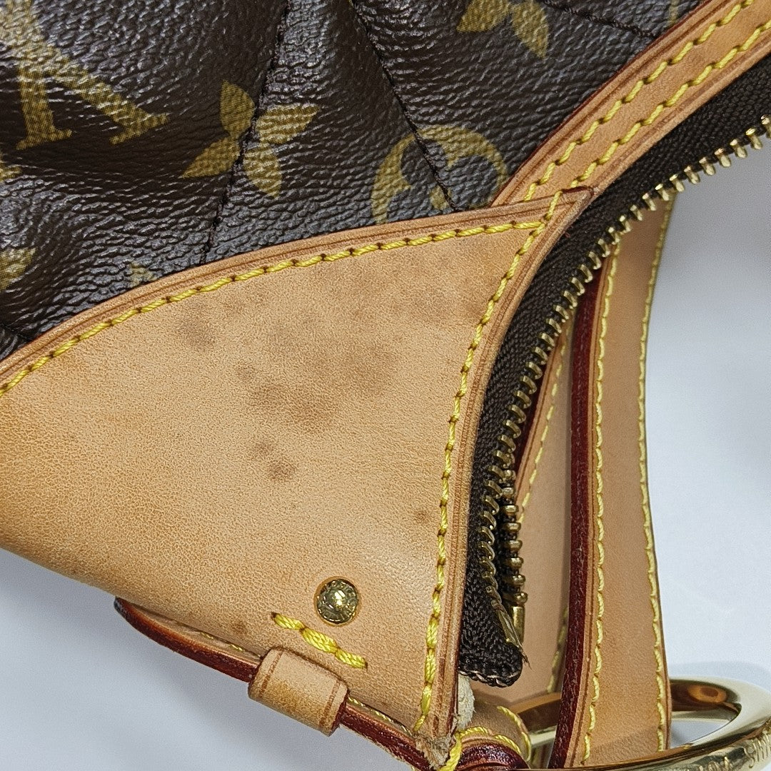 ETOILE CITY PM Monogram Coated Canvas Brown
