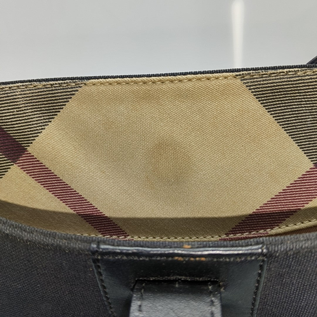 Canvas Shoulder Bag Black