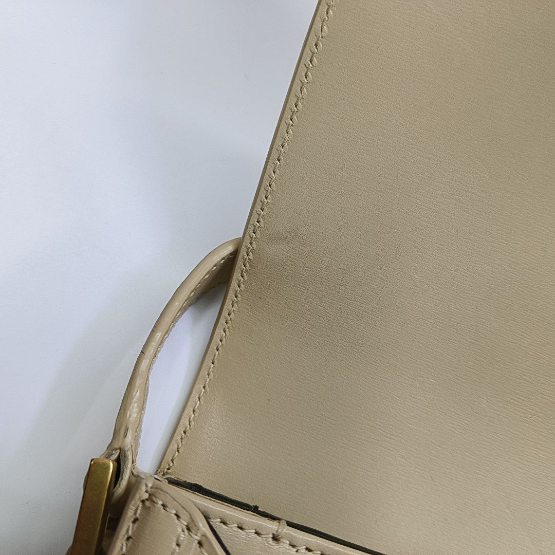 SOLFERINO Small Calfskin Beige