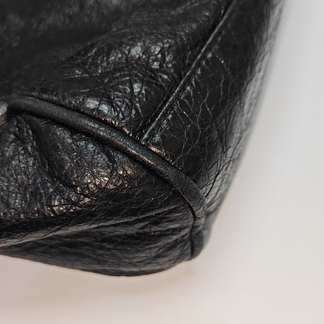 Twiggy Lambskin Black