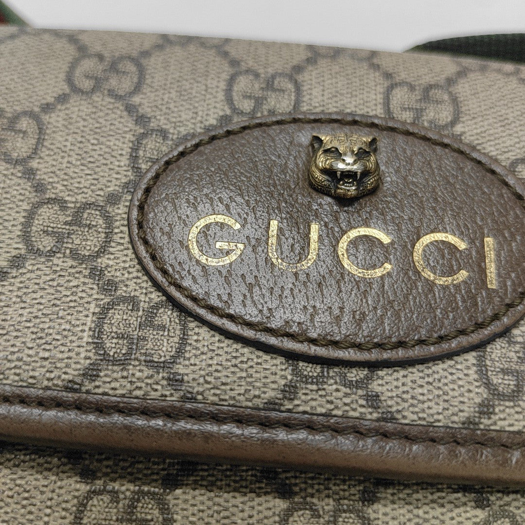 Neo Vintage Monogram Coated Canvas Beige