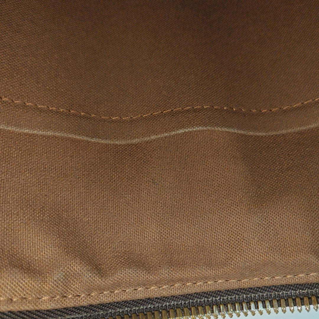 PALERMO PM Monogram Coated Canvas Brown