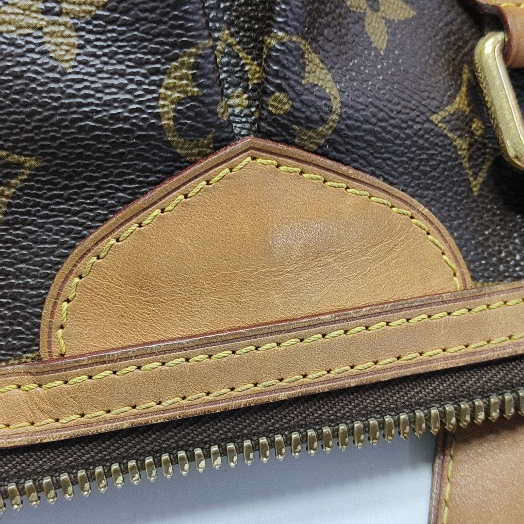PALERMO PM Monogram Coated Canvas Brown