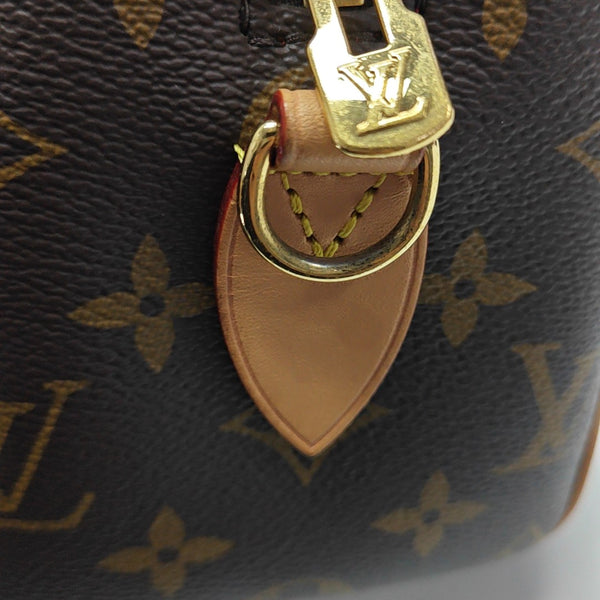 SPEEDY 20 Monogram Coated Canvas Brown