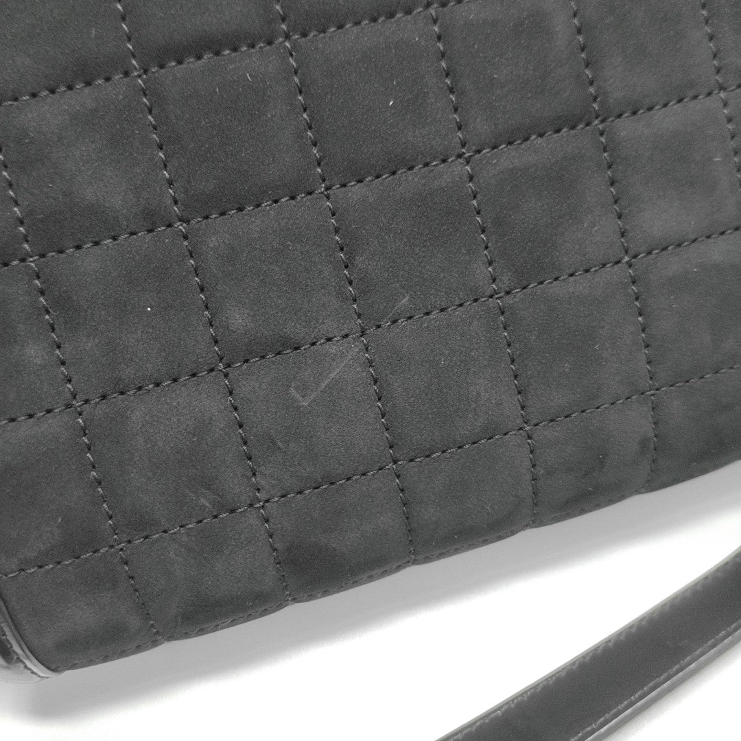 SOLFERINO Small Quilted Calfskin Black