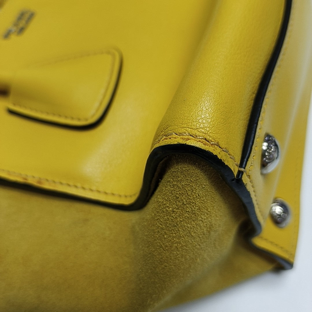 Calfskin Tote Bag Yellow